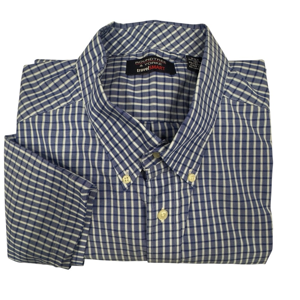Roundtree & Yorke Travel Smart 3XT Short Sleeve Button Up Shirt